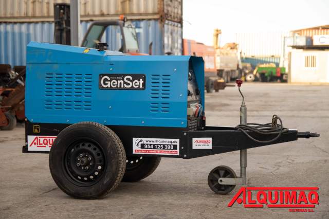 Motosoldadora marca Genset alquimaq