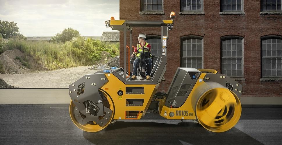 compactador de asfalto DD105 OSC